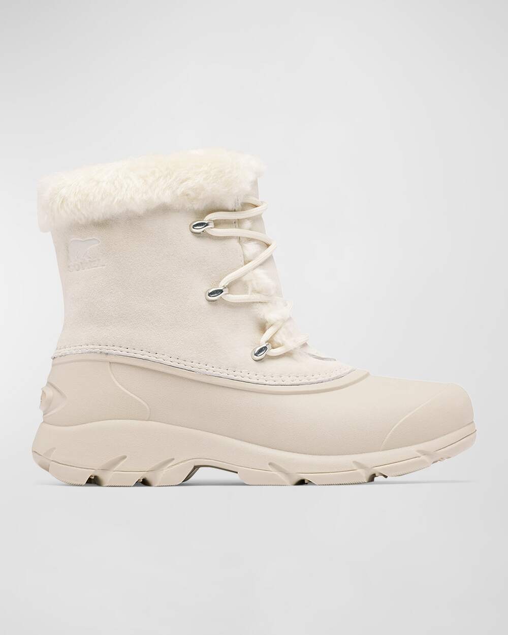 USED  SOREL Women's Snow Angel Boot - Chalk, Light Clay -  8